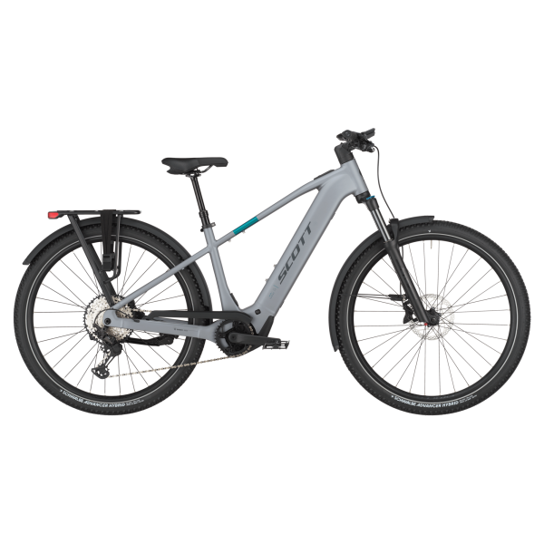 Scott Axis 10 Elektromos Onroad Trekking Kerékpár - Bird Grey