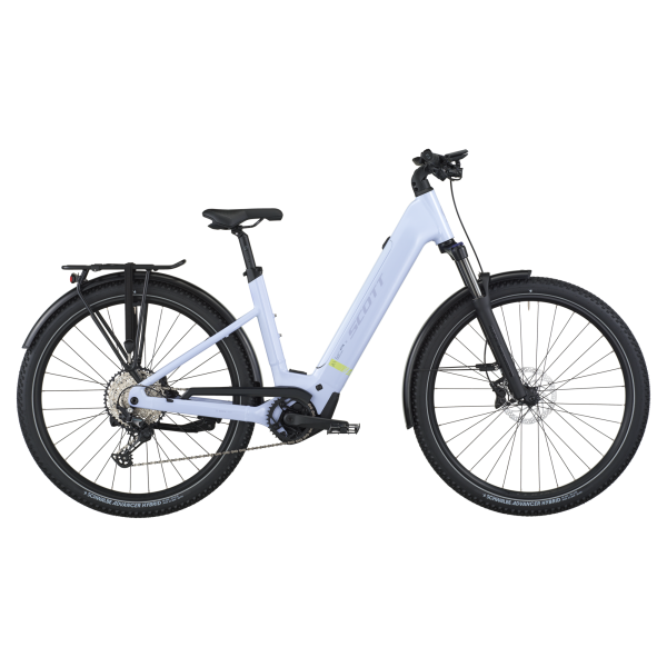 Scott Axis 20 Wave Elektromos Onroad Trekking Kerékpár - Midnight Grey - szürke