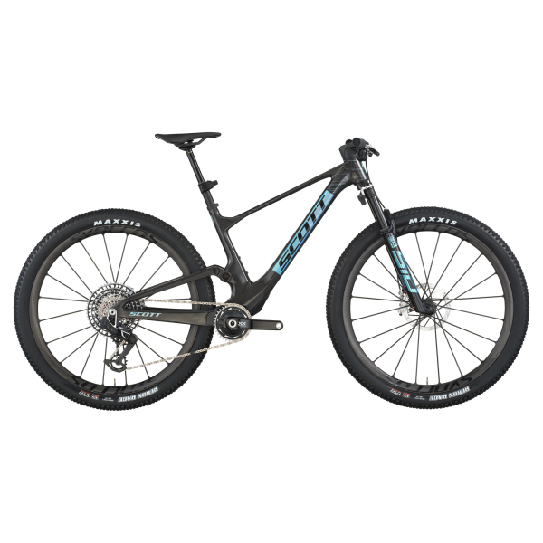 Scott Spark RC SL Fully MTB Kerékpár - Carbon Black - carbon - fekete