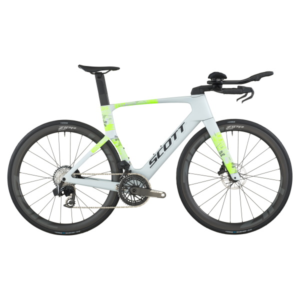 Scott Foil RC TRI Országuti Kerékpár - Cumulus White