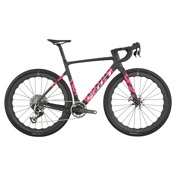 Scott Addict Gravel RC Gravel Kerékpár - Carbon Black - carbon - fekete