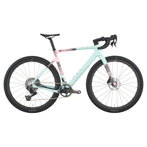 Scott Addict Gravel 10 Gravel Kerékpár - Gelato Blue / Gelato Pink
