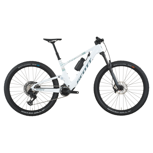 Scott Lumen 920 Elektromos Light Fully MTB Kerékpár - White - fehér