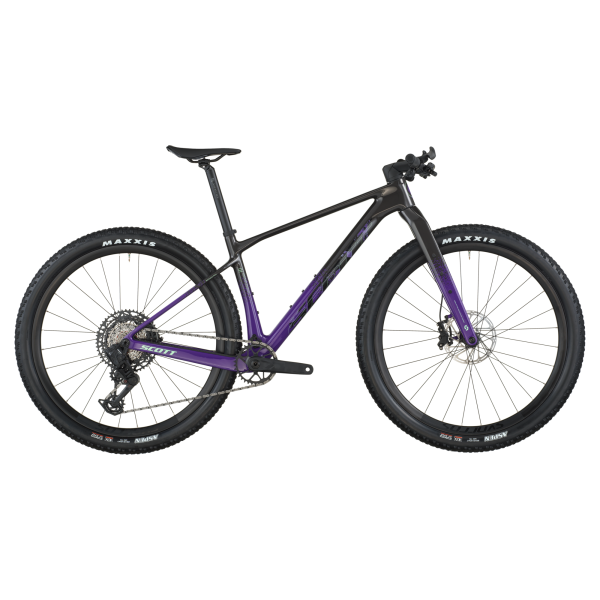 Scott Scale Gravel 10 Gravel Kerékpár - Carbon Black / Indigo Purple - carbon - fekete - lila