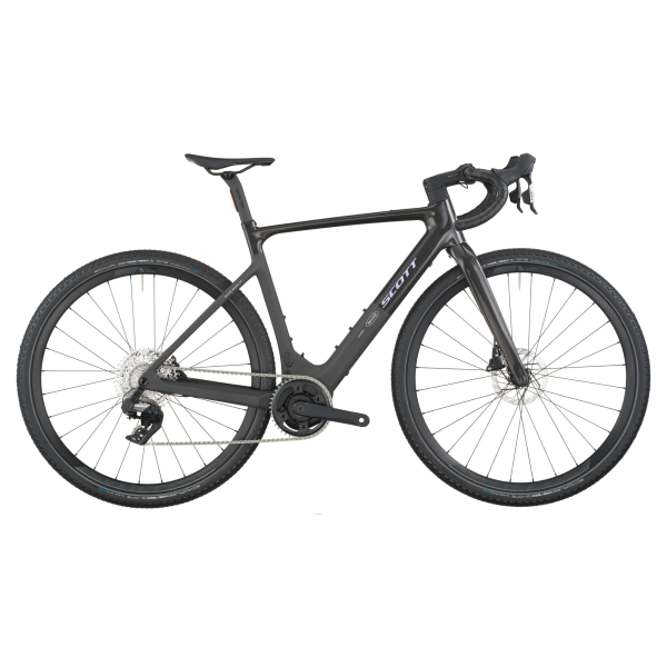 Scott Solace Gravel 30 Elektromos Gravel Kerékpár - Carbon Black - carbon - fekete
