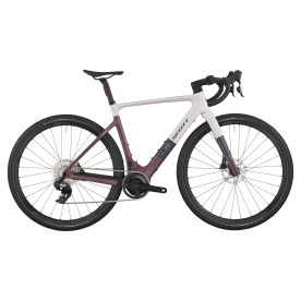 Scott Solace Gravel 30 Elektromos Gravel Kerékpár - Mineral Pink / Flint Purple