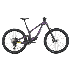 Scott Ransom 920 Fully MTB Kerékpár - Carbon Black / Crackle Purple - carbon - lila - fekete