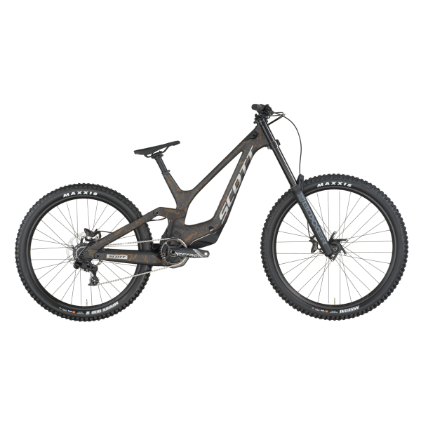 Scott Gambler 10 Fully MTB Kerékpár - Carbon Black / Crackle Bronze