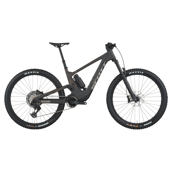 Scott Voltage 920 Elektromos Light Fully MTB Kerékpár - Carbon Black / Crackle Bronze - carbon - fekete - barna