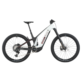 Scott Patron ST 900 Tuned Elektromos Fully MTB Kerékpár - Carbon Black / Pastel White