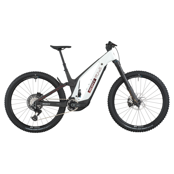 Scott Patron ST 900 Tuned Elektromos Fully MTB Kerékpár - Carbon Black / Pastel White