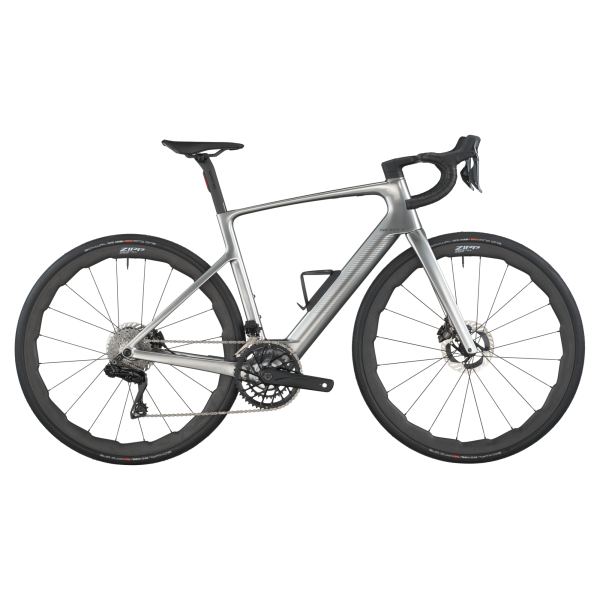Scott Fastlane Premium Elektromos Országuti Kerékpár - Chrome Silver