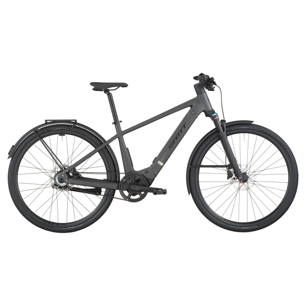 Scott Passage 10 Belt Elektromos Városi Kerékpár - Midnight Grey - szürke