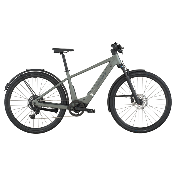 Scott Passage 20 Elektromos Városi Kerékpár - Highland Green - zöld