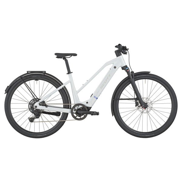 Scott Passage 20 Slope Elektromos Városi Kerékpár - Bianco White - fehér