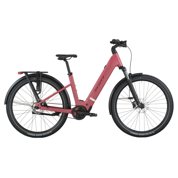Scott Sub Tour 10 Wave Elektromos Városi Kerékpár - Magenta Red