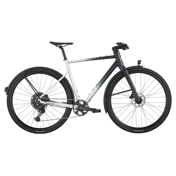 Scott Metrix 20 EQ Városi Kerékpár - Alloy Silver / Black