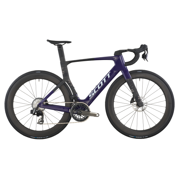 Scott Foil RC Team Országuti Kerékpár - Grape Purple / Carbon Black