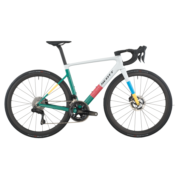 Scott Addict RC Pro Országuti Kerékpár - Cumulus White / Carbon Black - fehér - carbon - fekete