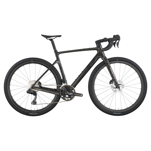 Scott Addict Gravel 15 Gravel Kerékpár - Carbon Black - carbon - fekete