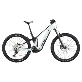 Scott Patron 920 Elektromos Fully MTB Kerékpár - Carbon Black / Pastel White