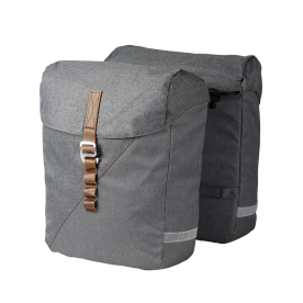 Racktime Heda 2 Részes Kerékpár Túratáska 2x12L Snapit Dust Grey - szürke