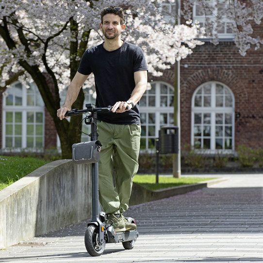 Klickfix Caddy Oversize  Kerékpár Kosár/Táska Tartó Adapter (36-55 mm átmérőhöz)