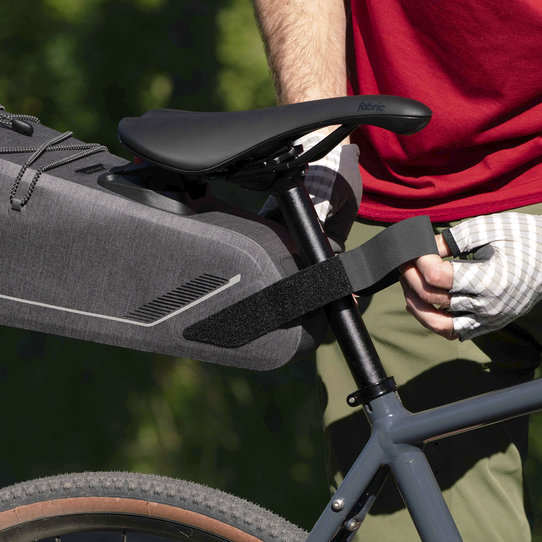 Klickfic Bikepack X Vízálló Táska Kerékpár Nyeregcsőre KF Adapterrel - fekete