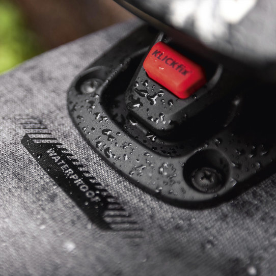 Klickfic Bikepack X Vízálló Táska Kerékpár Nyeregcsőre KF Adapterrel - fekete