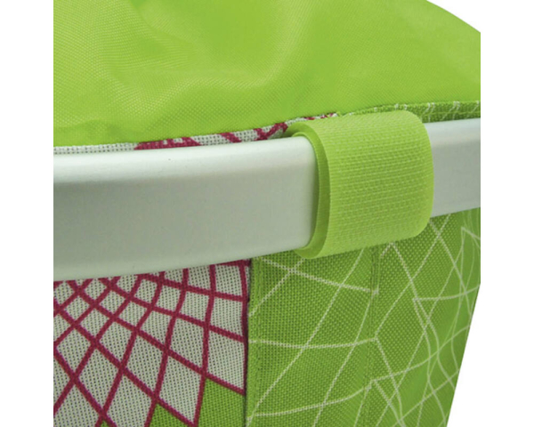 Klickfix Levehető Kerékpár Első Kosár Klickfix Adapterhez - Adapter Nélkül - zöld