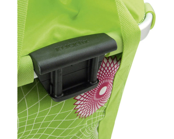 Klickfix Levehető Kerékpár Első Kosár Klickfix Adapterhez - Adapter Nélkül - zöld