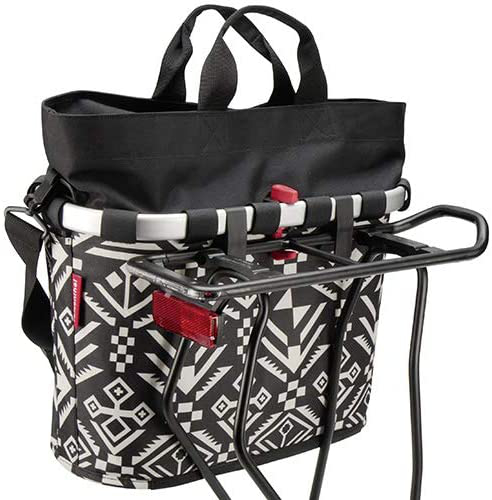 Klickfix Oval M Kerékpáros Levehető Hátsó  Kosár - szürke