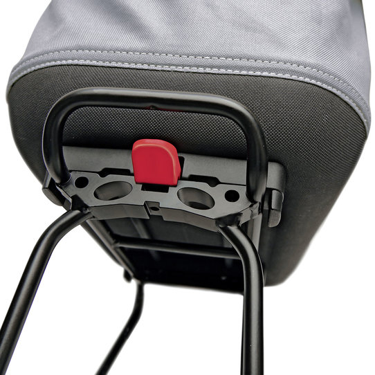 Klickfix Alingo GT Kerékpáros Levehető Hátsó  Kosár Racktime Csomagtartókhoz - piros