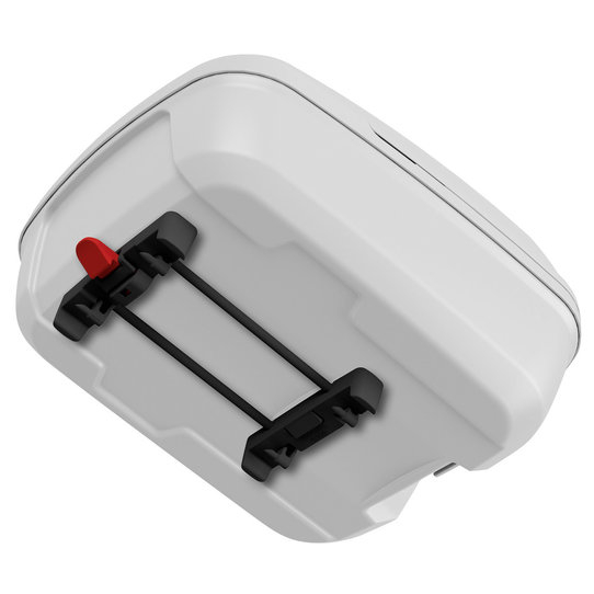 Klickfix Citybox Premium Racktime Nagyméretű Levehető Kerékpáros Hátsó Doboz - fekete