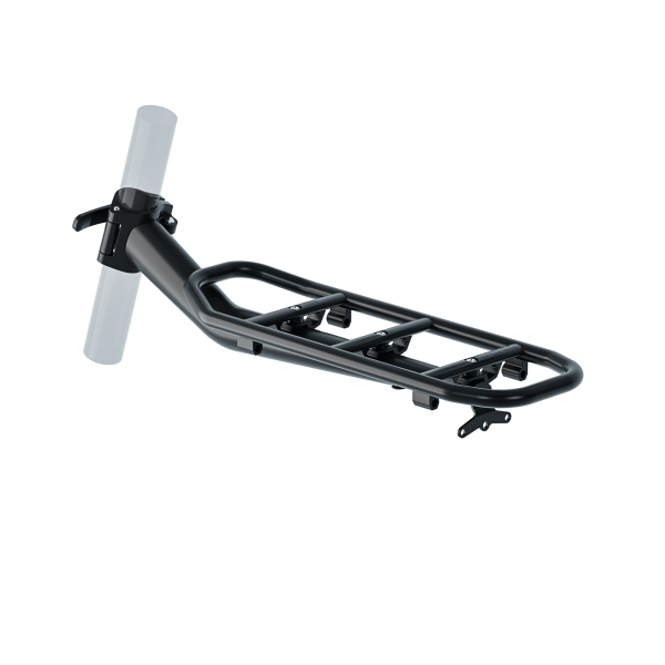 Racktime Clipit 2.0 Kerékpár Csomagtartó Nyeregcsőre 20-29" Snapit 2.0 - fekete
