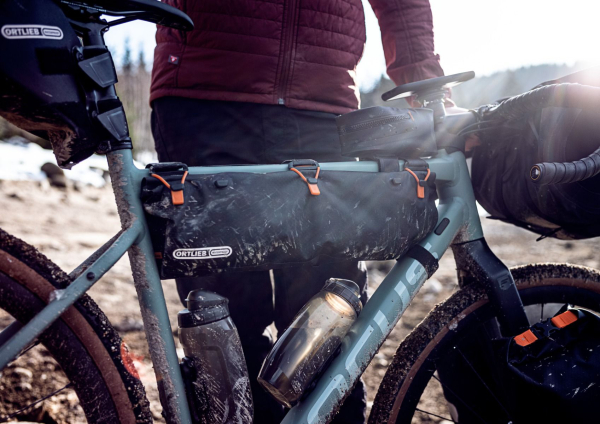 Ortlieb Frame Pack RC 4Literes Vízálló Kerékpár Váztáska - fekete