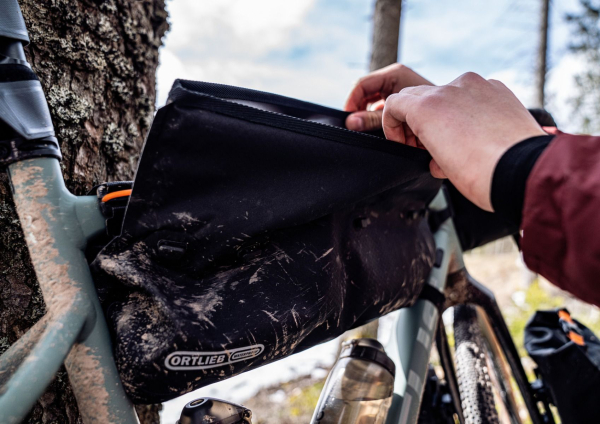 Ortlieb Frame Pack RC 4Literes Vízálló Kerékpár Váztáska - fekete