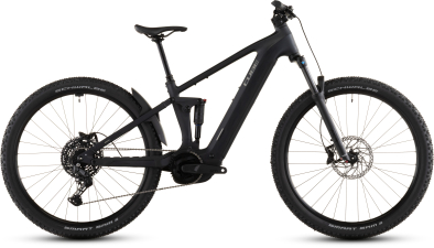 Cube Stereo Hybrid ONE22 600 Pro 29 Elektromos Fully MTB Kerékpár - night´n´chrome - fekete