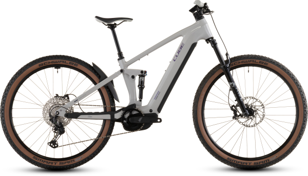 Cube Stereo Hybrid ONE22 SLX 800 27,5" Elektromos Fully MTB Kerékpár - greige´n´switch - szürke