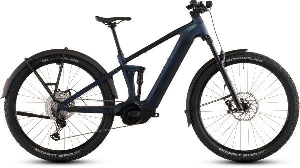 Cube Stereo Hybrid ONE22 SLX 800 FE 27,5" Elektromos Fully MTB Kerékpár - indigoblue´n´blue - kék
