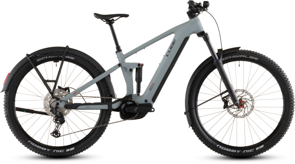 Cube Stereo Hybrid ONE44 Pro 800 FE 29" Elektromos Fully MTB Kerékpár - vulcan´n´orange - szürke