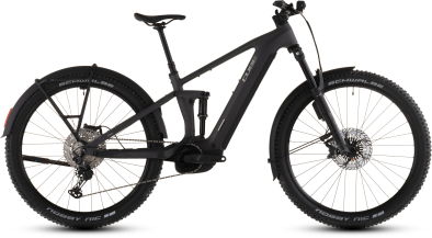 Cube Stereo Hybrid ONE44 EXC 800 FE 29 Elektromos Fully MTB Kerékpár - irongrey´n´chrome - fekete
