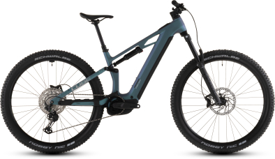 Cube Stereo Hybrid ONE44 HPC Race 800 27,5 Elektromos Fully MTB Kerékpár - smaragdgrey´n´prism - kék