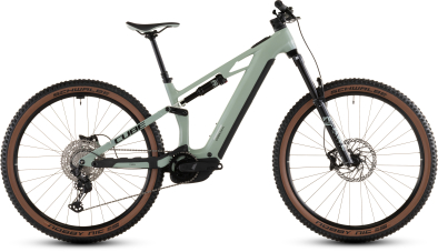 Cube Stereo Hybrid ONE44 HPC Race 800 27,5 Elektromos Fully MTB Kerékpár - driedherbs´n´black - zöld