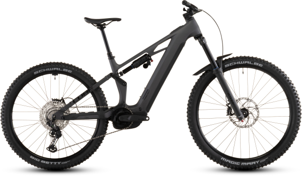 Cube Stereo Hybrid ONE77 HPC Race 800 29"/27,5" Elektromos Fully MTB Kerékpár - irongrey´n´black - szürke