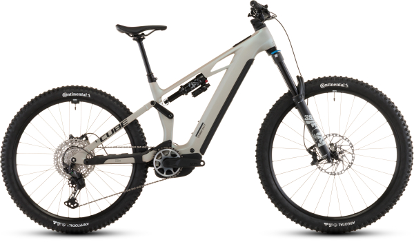 Cube Stereo Hybrid ONE77 HPC SLX 800 29"/27,5" Elektromos Fully MTB Kerékpár - glintsand´n´black - szürke