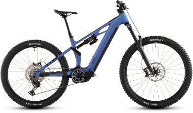 Cube Stereo Hybrid ONE77 HPC SLX 800 29/27,5 Elektromos Fully MTB Kerékpár - blueiris´n´black - kék