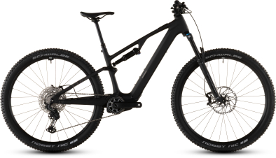 Cube AMS Hybrid ONE44 C:62 Carbon Pro 400X 29 Elektromos Light Fully MTB Kerékpár - blackline - fekete