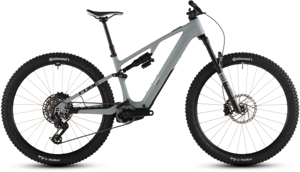 Cube AMS Hybrid ONE44 C:62 Carbon Race 400X 29" Elektromos Light Fully MTB Kerékpár - reedbeige´n´black - szürke
