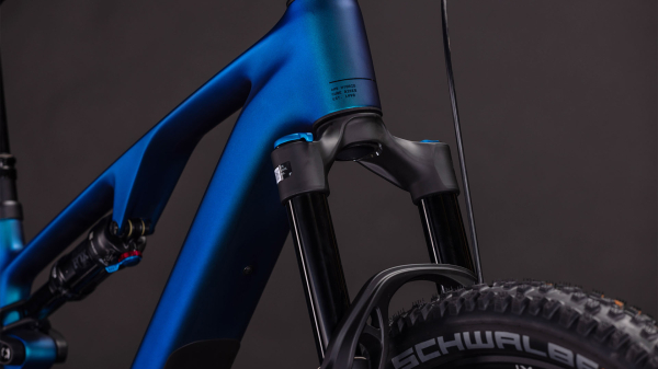 Cube AMS Hybrid ONE44 C:68X SLX 400X nebula´n´black 29" 2027 Elektromos Fully Mountain Bike Kerékpár - sötétkék
